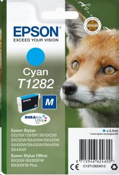 EPSON ink bar Singlepack Cyan T1282 DURABrite Ultra Ink (3,5 ml) (C13T12824012)