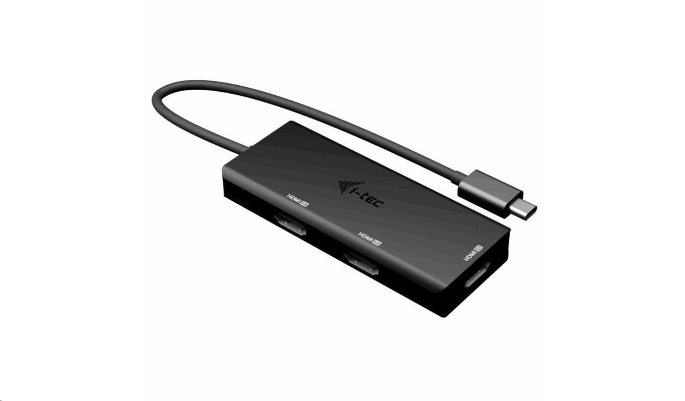 Station D'accueil Triple écran I-tec USB-C Métal – Universelle, DisplayPort, HDMI, Lecteurs SD