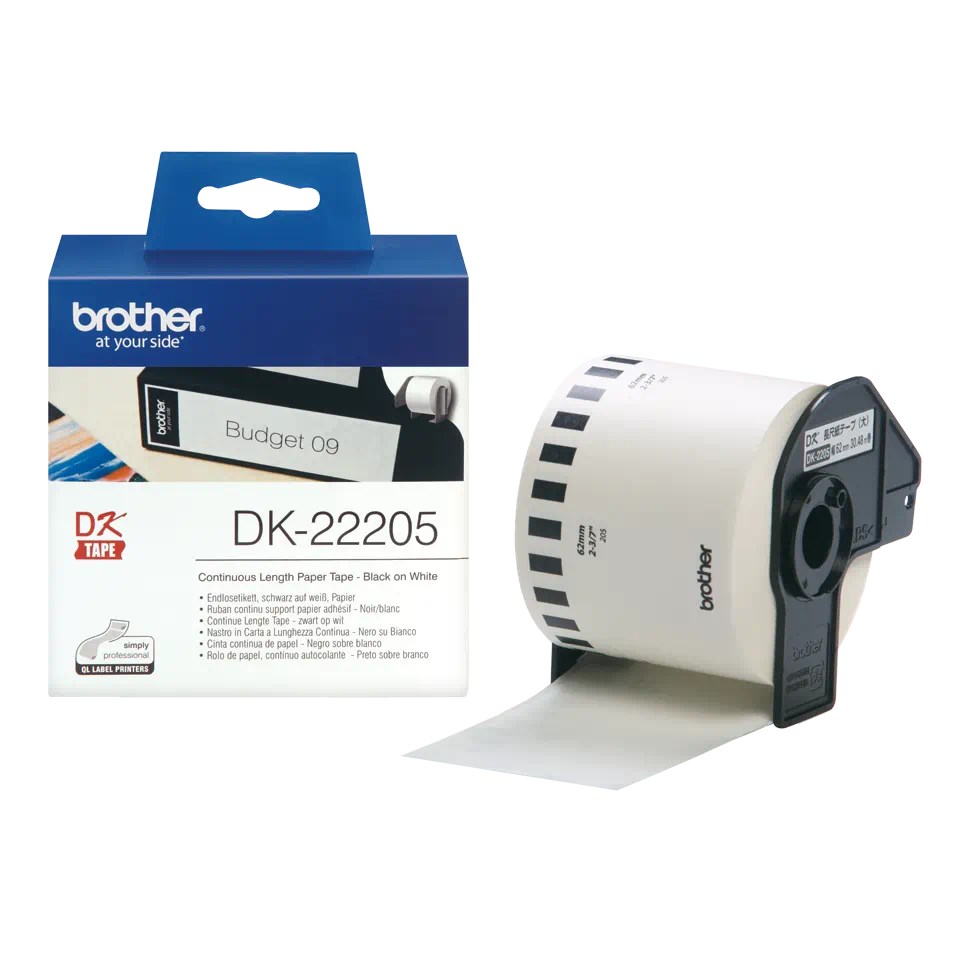 BROTHER DK-22205 papírová role 62mm x 30m (DK22205)