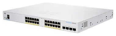 Cisco switch CBS350-24FP-4X, 24xGbE RJ45, 4x10GbE SFP+, PoE+, 370W CBS350-24FP-4X-EU