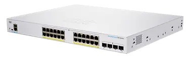 Cisco switch CBS250-24FP-4X, 24xGbE RJ45, 4x10GbE SFP+, PoE+, 370W CBS250-24FP-4X-EU