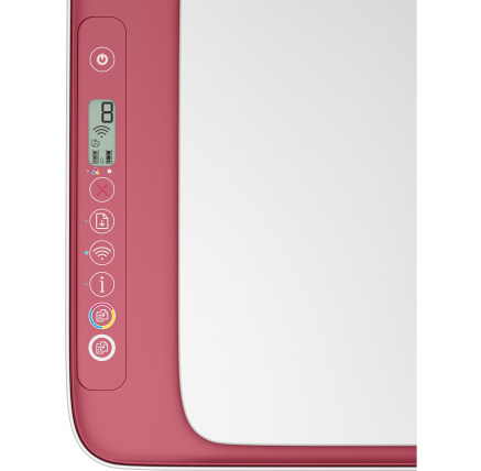 BAZAR - HP All-in-One Deskjet 2823e HP+ Rosewood (A4, 7,5/5,5 ppm, USB, Wi-Fi, BT, Print, Scan, Copy) - Poškozený obal (