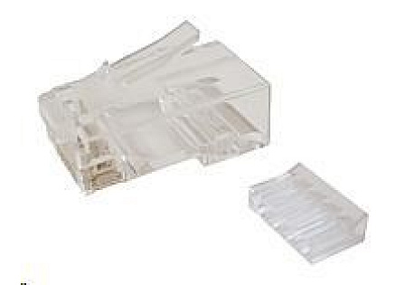Solarix Konektor RJ45 CAT6 UTP 8p8c nestíněný skládaný na drát / 100 ks KRJ45/6SLD Solarix Konektor RJ45 CAT6 UTP 8p8c nestíněný skládaný na drát / 100 ks KRJ45/6SLD
