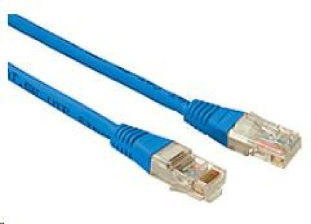 Solarix Patch kabel CAT5E UTP PVC 1m modrý non-snag-proof C5E-155BU-1MB