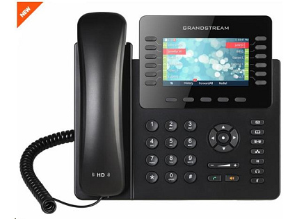 Grandstream GXP2170 [VoIP telefon - 6xSIP účet, HD audio, 5prog.tl.+48 předvoleb, bluetooth, EHS,barevný LCD,2x GLAN]
