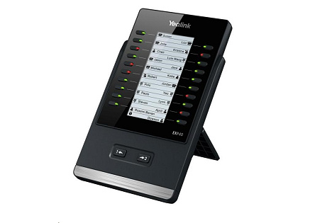 Yealink EXP40 expanzní modul, LCD, 20 prog. tl. (x2 strany), pro T46S/T46G/T48S/T48G