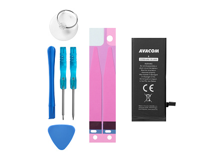 AVACOM Baterie pro Apple iPhone 6 - vysokokapacitní, Li-Ion 3,82V 2200mAh (náhrada 616-0808)