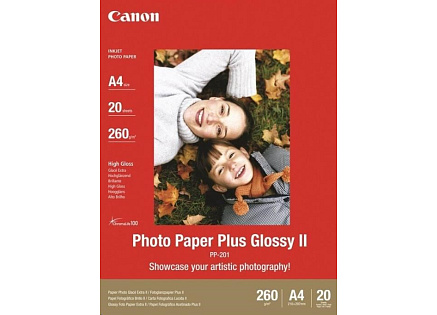 Canon fotopapír plus PP-201, lesklý, 4x6, 100 listů