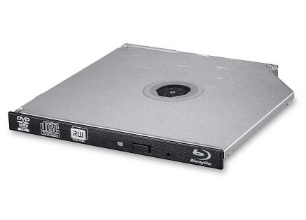 HITACHI LG - interní mechanika BD-W/CD-RW/DVD±R/±RW/RAM/M-DISC BU40N, Slim, 9.5 mm Tray, Black, bulk bez SW