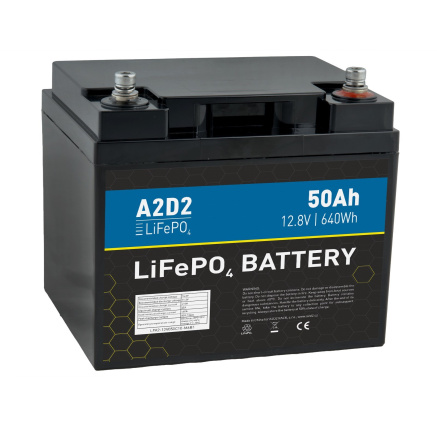 AVACOM A2D2 baterie LiFePO4 12,8V 50Ah M6