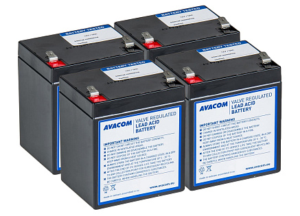AVACOM Náhradní baterie AVA-RBP04-12050-KIT pro UPS CyberPower, Vertiv AVACOM Náhradní baterie AVA-RBP04-12050-KIT pro UPS CyberPower, Vertiv