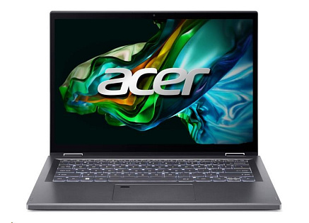 ACER NTB Aspire Spin 14 (ASP14-52MTN-74W7),Core Ultra 7 155U,14"WUXGA,16GB,512GB SSD,Intel Graphics,W11H,Gray