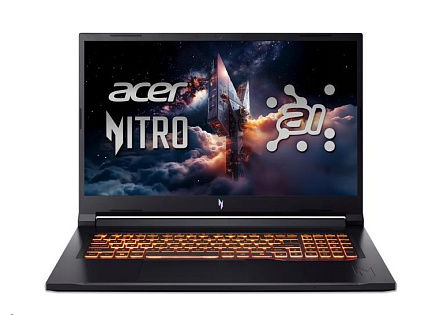 ACER NTB Nitro V 17 (ANV17-I31-7063),Core 7 240H,17.3"FHD,16GB,512GB SSD,RTX 5060,W11H,Black ACER NTB Nitro V 17 (ANV17-I31-7063),Core 7 240H,17.3"FHD,16GB,512GB SSD,RTX 5060,W11H,Black