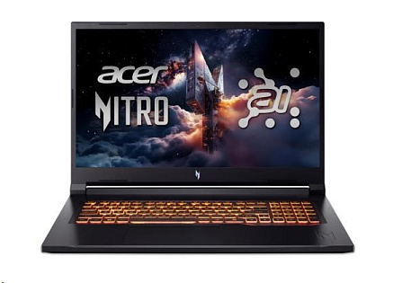 ACER NTB Nitro V 17 (ANV17-I31-920G),Core 9 270H,17.3"FHD,16GB,1TB SSD,RTX 5060,W11H,Black ACER NTB Nitro V 17 (ANV17-I31-920G),Core 9 270H,17.3"FHD,16GB,1TB SSD,RTX 5060,W11H,Black
