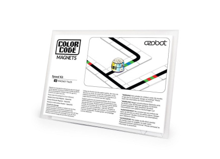 Ozobot sada magnetů s barevnými kódy pro ovládání rychlosti, 18 ks