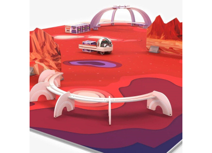 Ozobot podložka Challenge Mat: Mise na Mars