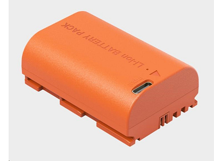 SmallRig 5407 Camera Battery USB-C Rechargeable Canon LP-E6P Orange
