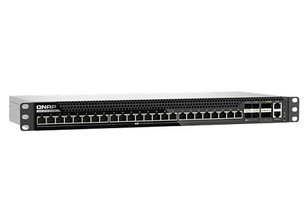 QNAP switch QSW-M7230-2X4F24T (2x100GbEQSFP28,4x25GbESFP28,24x10GbE,1xGbE) QNAP switch QSW-M7230-2X4F24T (2x100GbEQSFP28,4x25GbESFP28,24x10GbE,1xGbE)