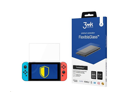 3mk hybridní sklo FlexibleGlass pro Nintendo Switch - up to 8.3"