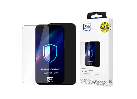 3mk kryt+tvrzené sklo ComfortDuo Matt Black pro Samsung Galaxy A17 5G/4G