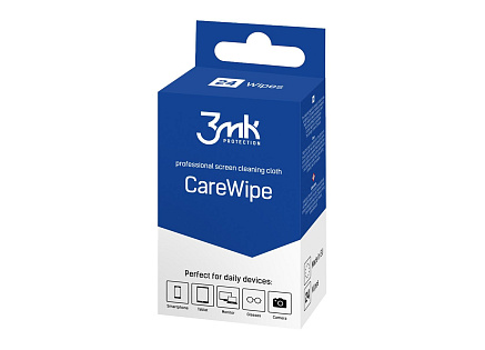 3mk čistící vlhké útěrky na čištění displejů zařízení, balení (24ks)