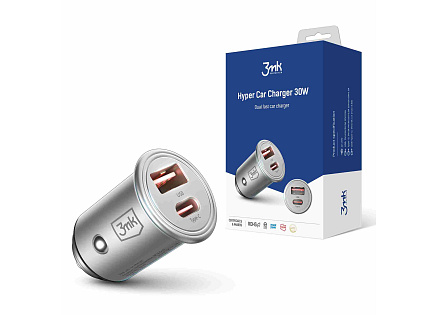3mk nabíječka do auta - Hyper Car Charger 30W
