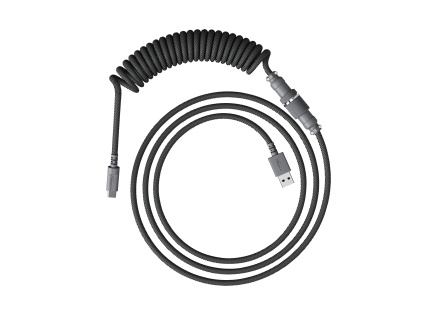 HyperX USB-C Coiled Cable Gray - Příslušenství ke klávesnici