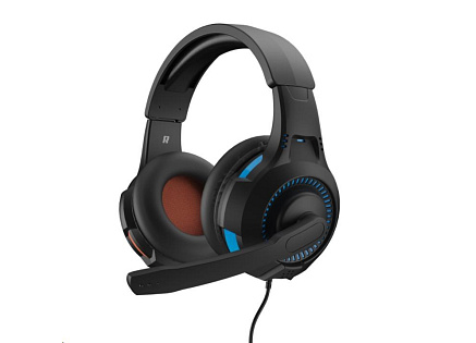 Hyperkin "SoundTac" Universal Gaming Headset (Blue Orange)