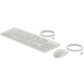 HP 225 Wired Mouse and Keyboard Combo G2 - White English