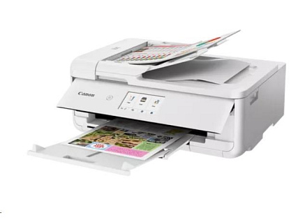 BAZAR - Canon PIXMA Tiskárna TS9551Ca white - barevná, MF (tisk,kopírka,sken,cloud), duplex - Rozbaleno (komplet)