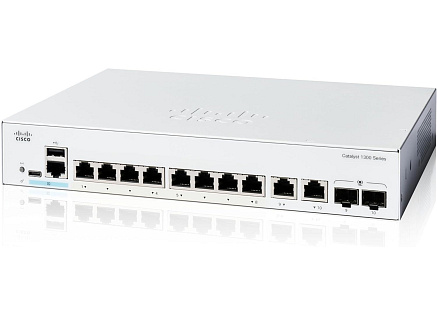 BAZAR - Cisco Catalyst switch C1300-8T-E-2G (8xGbE,2xGbE/SFP combo,fanless) - REFRESH - rozbaleno
