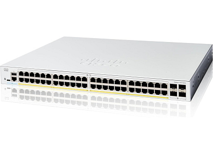 BAZAR - Cisco Catalyst switch C1300-48P-4X (48xGbE,4xSFP+,48xPoE+,375W) - REFRESH - poškozený obal BAZAR - Cisco Catalyst switch C1300-48P-4X (48xGbE,4xSFP+,48xPoE+,375W) - REFRESH - poškozený obal