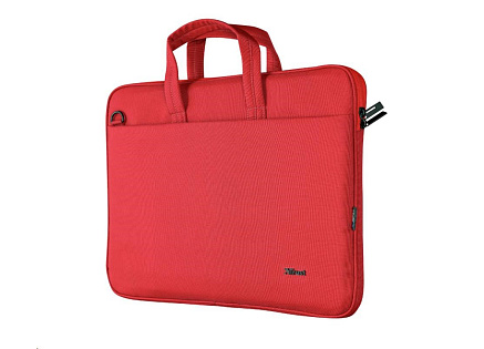 TRUST Pouzdro na notebook 16" Bologna Slim Laptop Bag Eco, červená