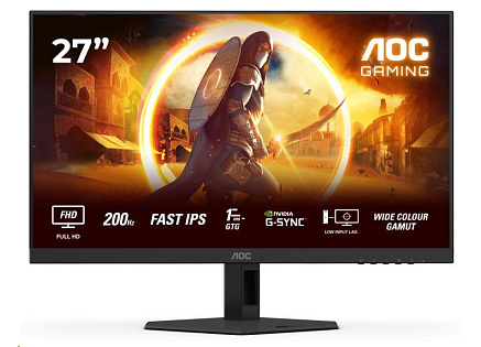 AOC MT 27" 27G4HRE - 1920x1080,IPS,200Hz,HDR10,2xHDMI,1xDP,Repro