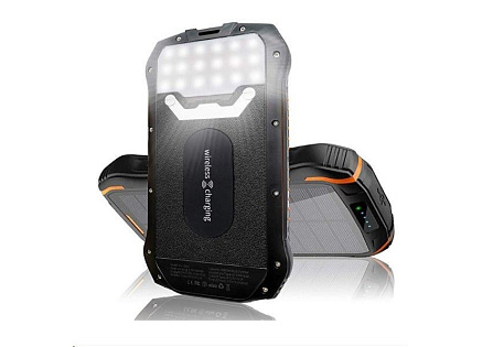 Wodasport I-268WF Fast charge solární powerbanka Wodasport SolarDozer I-268WF, Outdoor Adventure 25000 mAh