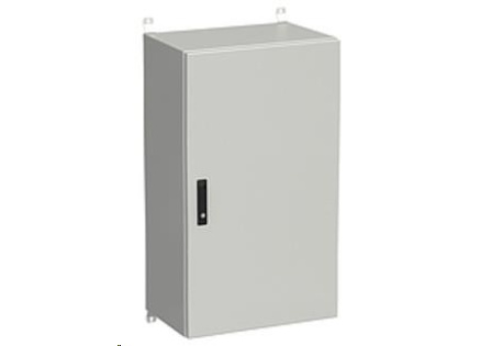 Solarix rozvaděč nástěnný venkovní LC-20 24U 600x400mm, dveře plech, LC-20-24U-64-22-G