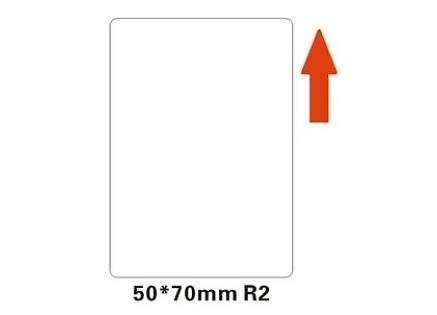 Niimbot štítky R 50x70mm 110ks White pro B21, B21S, B3S, B1
