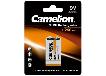Camelion 9V nabíjecí NiMH 250mAh