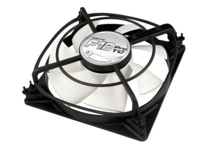 ARCTIC COOLING fan F12 PRO TC (120x120x34) ventilátor (řízení otáček, fluidní ložisko)