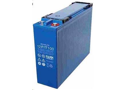 Baterie - Fiamm 12 FIT 100/23 (12V/100Ah - M8), životnost 12let