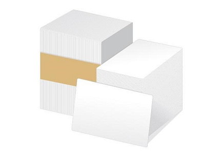 ZEBRA PVC 0,76 (30mil) karty pro ZXP/ZC , balení 500ks karet na potisk, bílá barva
