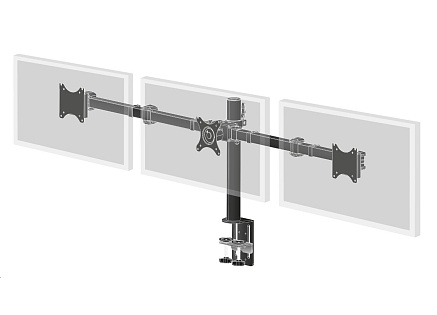 iiyama display holder, triple desktop arm