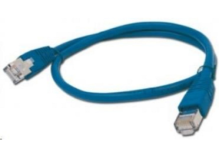 GEMBIRD kabel patchcord CAT6 stíněný FTP 3m, modrý