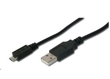 PREMIUMCORD Kabel USB 2.0 A - Micro B propojovací 5m (M/M)