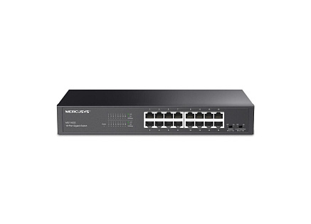 MERCUSYS switch MS116GS (16xGbE, fanless)