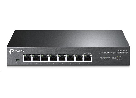 TP-Link switch TL-SG108-M2 (8x2,5GbE, fanless) TP-Link switch TL-SG108-M2 (8x2,5GbE, fanless)