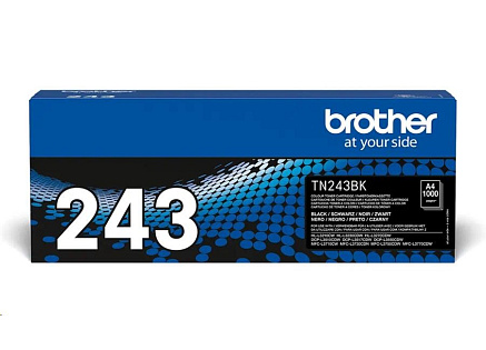 BROTHER Toner TN-243BK - PRO HLL3210 HLL3270 DCPL3510 DCPL3550 MFCL3730 MFCL3770 - cca 1000stran