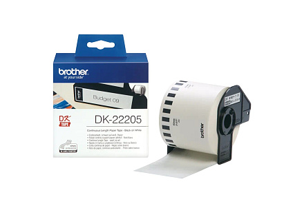 BROTHER DK-22205 papírová role 62mm x 30m BROTHER DK-22205 papírová role 62mm x 30m