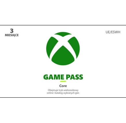 Xbox Game Pass Core – 3 - měsíční členství Xbox Game Pass Core – 3 - měsíční členství