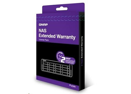 QNAP LIC-NAS-EXTW-PURPLE-2Y-EI elektronická prodlužujicí záruka 2 roky